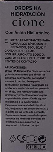 DROPS HA HIDRATACION CIONE GOTAS HUMECTANTES CON ACIDO HIALURONICO 15ML