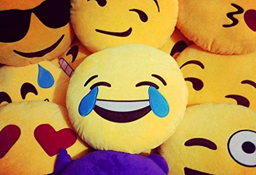 Ducomi® - Cojines con diseño de emoji