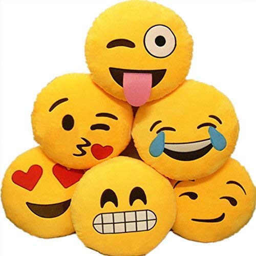 Ducomi® - Cojines con diseño de emoji