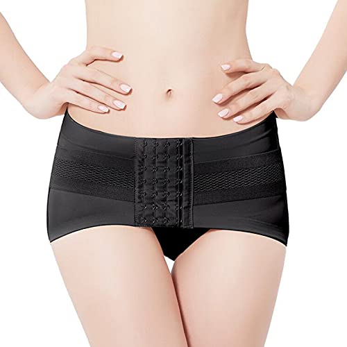 DXDUI Cinturón De Corrección Pélvica para Mujeres Cómodo Nylon Ajustable Pelvic Tuck Your Belly Hip Shaper Postparto Inclinación Pélvica Pérdida Peso Adelgazamiento,Negro,M