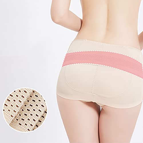 DXDUI Cinturón De Corrección Pélvica para Mujeres Cómodo Nylon Ajustable Pelvic Tuck Your Belly Hip Shaper Postparto Inclinación Pélvica Pérdida Peso Adelgazamiento,Negro,M