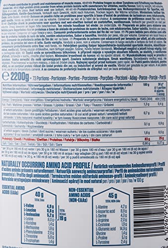 Dymatize ISO 100 Gourmet Vanilla 2,2kg - Hidrolizado de Proteína de Suero Whey + Aislado en Polvo