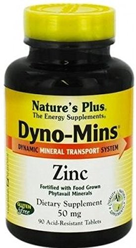 Dyno-Mins Zinc 15 mg/60 comprimidos de Nature's Plus