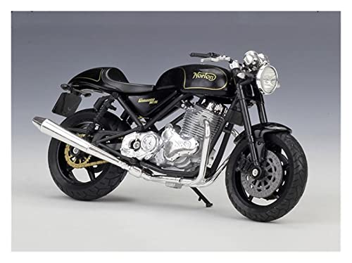 DZYWL Modelos De Escala De Simulación para Norton Commando 961 SE 1:18 Simulación Estática De Fundición A Presión Modelo De Motocicleta Decoración De Juguete Año Nuevo Cumpleaños