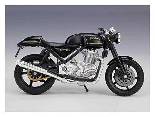 DZYWL Modelos De Escala De Simulación para Norton Commando 961 SE 1:18 Simulación Estática De Fundición A Presión Modelo De Motocicleta Decoración De Juguete Año Nuevo Cumpleaños