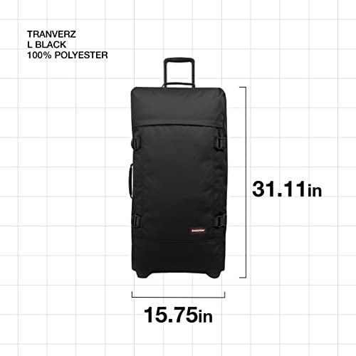 Eastpak Tranverz L Maleta, 79 cm, 121 L, Negro (Black)