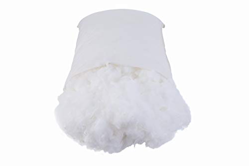 EasyCosy - Relleno de Copos Viscoelástica 100% - 1 kg - Relleno para Peluche, Almohadas, muñecas, Cojines. Bolsa de 1000gramos