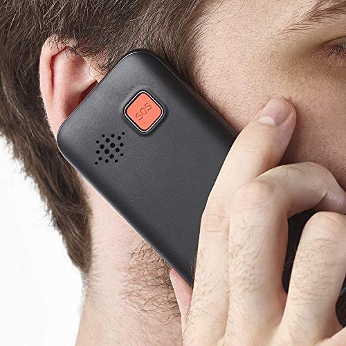 Easyfone Prime-A5 Teléfono Móvil para Personas Mayores con Teclas Grandes, Fácil de Usar Móviles para Ancianos con Botón SOS y Base de Carga