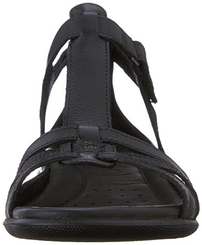 ECCO Flash 73, Sandalias Mujer, Negro (53859Black/Black), 43 EU