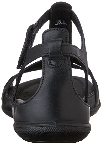 ECCO Flash 73, Sandalias Mujer, Negro (53859Black/Black), 43 EU