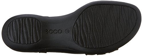 ECCO Flash 73, Sandalias Mujer, Negro (53859Black/Black), 43 EU