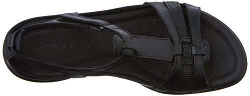 ECCO Flash 73, Sandalias Mujer, Negro (53859Black/Black), 43 EU