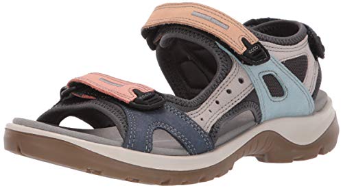 ECCO Offroad Sandalias de Senderismo, Mujer, Multicolor (Multicolor 55749), 41 EU