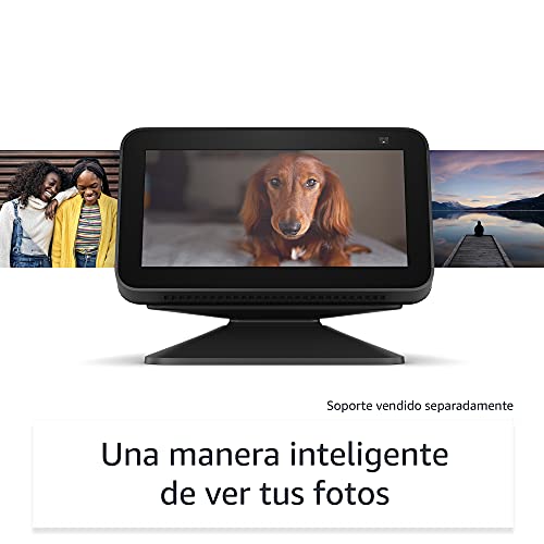 Echo Show 5 (2.ª generación, modelo de 2021) | Pantalla inteligente con Alexa y cámara de 2 MP | Antracita