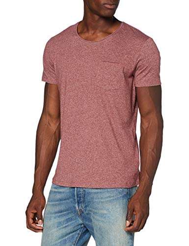 edc by Esprit 990CC2K306 Camiseta, 634/Red 5, XL para Hombre