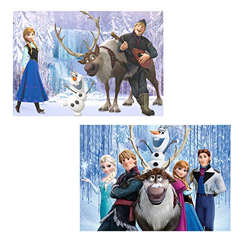 Educa - Frozen Disney Puzzles Infantiles, 2x100 Piezas, Multicolor (15767)