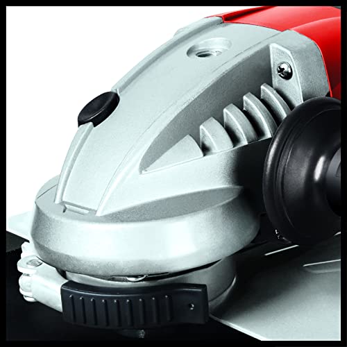 Einhell Amoladora eléctrica con cable - TE-AG 230/2000. 2000 W, 230 V, 8,7 Amperios, diámetro del disco 230 mm. Arranque suave, asidero giratorio, cubierta protectora