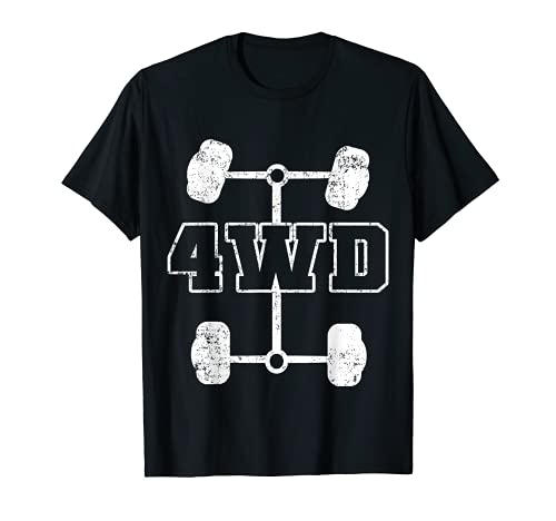 Eje neumático 4WD Offroad Camiseta