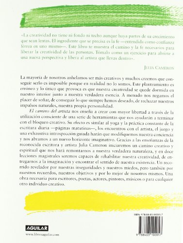 El Camino Del Artista: Un curso de descubrimiento y rescate de tu propia creatividad (Inspiración y creatividad)