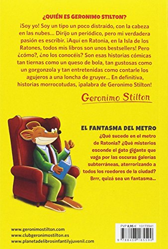 El fantasma del metro: Geronimo Stilton 12