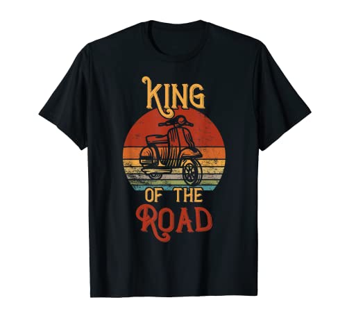 El rey de la carretera//Scooter Camiseta