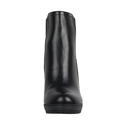 Elara Botines Mujer Chunkyrayan Negro KA585-1SL Schwarz-39