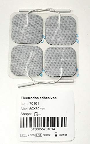 ELECTRODOS DESECHABLES 50x50 (PACK 4 UD)