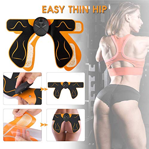 Electroestimulador Muscular Gluteos,EMS Gluteos Estimulador de Glúteos Herramientas Nalgas HipTrainer para la Cadera,Estimulador Muscular Ejercitar Gluteos, Hombre y Mujer