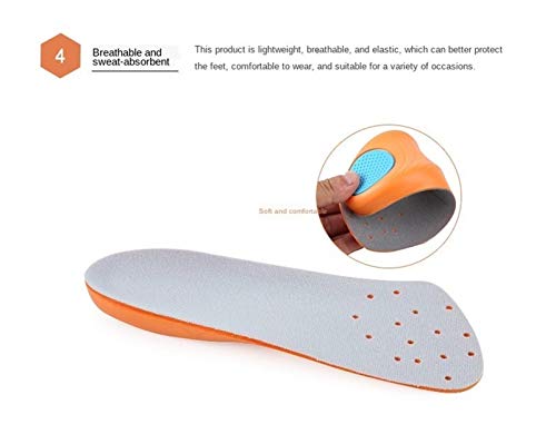 Elegante y cómodo Nuevas plantillas de aumento de altura para hombres / mujeres Plaza de almohadillas ortopédicas para pies Zapatos arriba Invisiable Arch Support Shoe Sole Gel Plantillas Transpirable