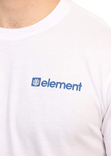 Element Joint - Camiseta para Hombre Camiseta, Hombre, Optic White, XS