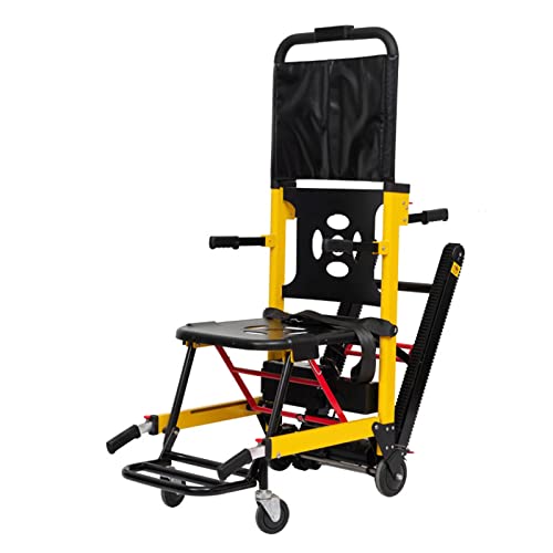 Elevador de Silla de Escalera motorizado para Personas Mayores - Elevador de Silla de Ruedas portátil móvil para discapacitados para Transporte de Emergencia de Primera Calidad