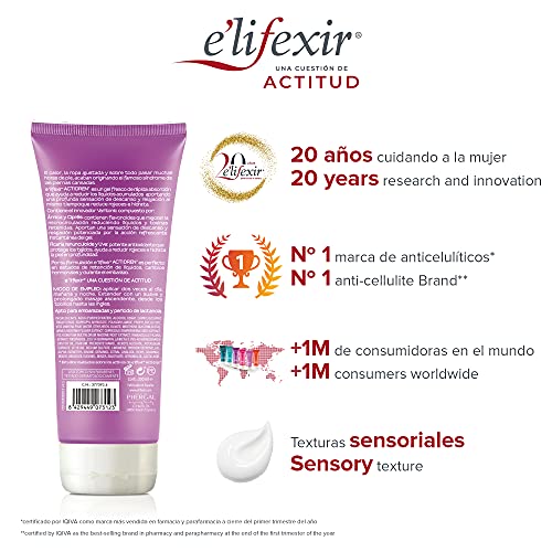 Elifexir Actidren - Gel Relajante de Piernas | Drena, Relaja y Estiliza las Piernas| Mejora la Circulación | Reduce el Volumen de Piernas y Tobillos Hinchados | 200 ml