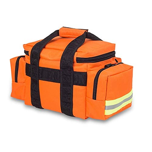 Elite Bags, EMS, Bolsa de emergencias Amplia y Resistente, Naranja