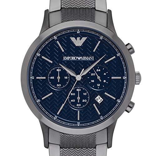 Emporio Armani Reloj Hombre de Analogico con Correa en Chapado en Acero Inoxidable AR2505