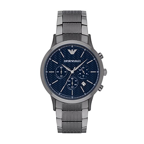 Emporio Armani Reloj Hombre de Analogico con Correa en Chapado en Acero Inoxidable AR2505