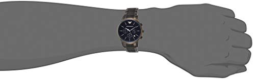 Emporio Armani Reloj Hombre de Analogico con Correa en Chapado en Acero Inoxidable AR2505