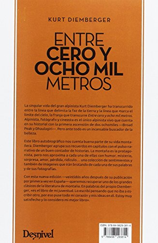 Entre cero y ocho mil metros