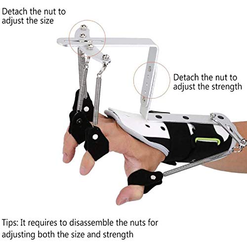 Entrenamiento De Muñeca De Dedo, Rehabilitación De Muñeca De Mano, Entrenador De Dedo, para Hemiplejía De Golpe con Ejercicio Fortalecedor De Fuerza De Agarre, para Izquierda Y Derecha