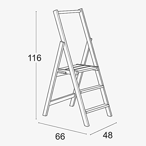 Escalera EN Madera 180/3 Kimora