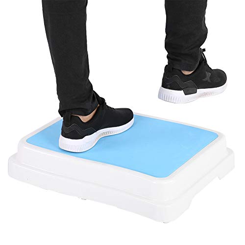 Escalón para baño, bañeras antideslizante, taburete apilable, plataforma grande y patas antideslizantes, resistente a 189 kg de altura 10 cm