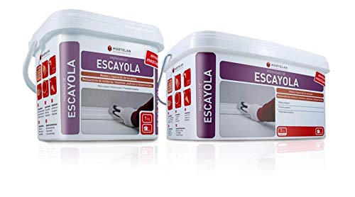 ESCAYOLA PARA REPARACIONES DE TECHOS O MANUALIDADES GECOL - MORTELAN (1 KG)