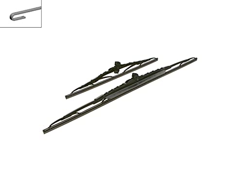 Escobilla limpiaparabrisas Bosch Twin Spoiler 653S, Longitud: 650mm/400mm – 1 juego para el parabrisas (frontal)