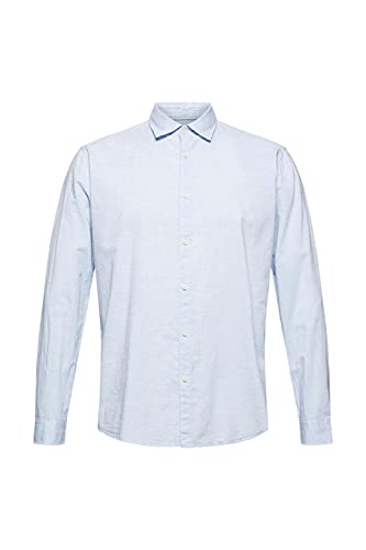 Esprit 051EE2F307 Camisa, 440/LIGHT Blue, XL para Hombre