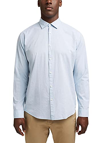 Esprit 051EE2F307 Camisa, 440/LIGHT Blue, XL para Hombre