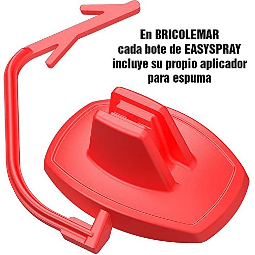 Espuma Proyectable de Poliuretano + Pistola Basic + Limpiador de Espuma Fresca - Llavero Bricolemar de Regalo (Pistola Basic + 4 Espumas + 1 Limpiador)