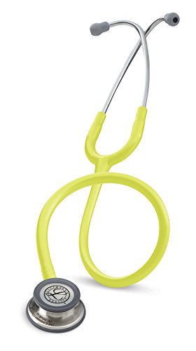 Estetoscopio Littmann Classic III Personalizado con Grabado + Linterna Pupilar de Regalo (Limón)