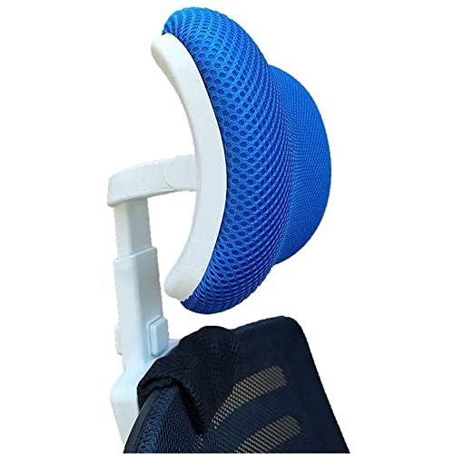 EUPEFIST Reposacabezas Universal Ajustable, Reposacabezas para Sillas De Oficina con Tornillos Reposacabezas De Altura Ajustable Silla De Ordenador Giratoria Almohada De Protección,Azul,3.0cm'