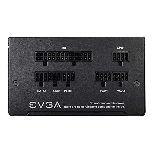 EVGA 650 B5, 80 Plus BRONZE 650W, Totalmente Modular, EVGA ECO Mode, Tamaño Compacto de 150 mm, Fuente de Alimentación 220-B5-0650-V2 (EU)