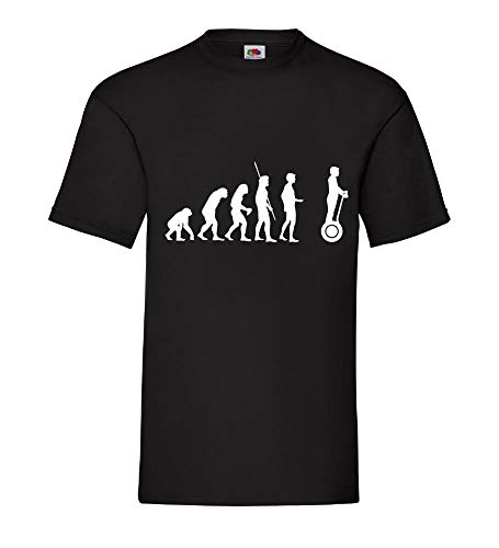 Evolution Segway shirt84.de - Camiseta para hombre Negro S