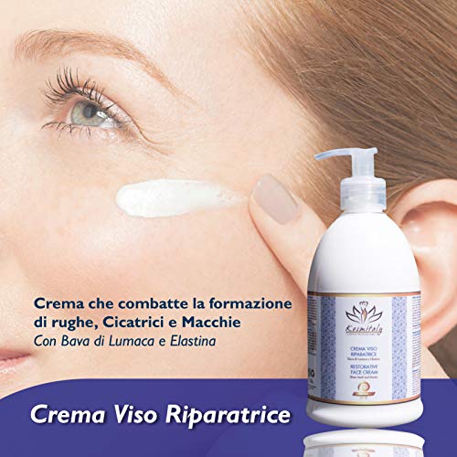 Excelente crema facial reparadora de 500 ml, nutritiva y regeneradora, baba de caracol elástica estética fármaca profesional